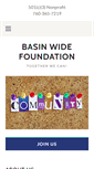 Mobile Screenshot of basinwidefoundation.com